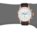 Akribos XXIV Men’s Chronograph Watch – 3 Subdials with Date Window On Crocodile Pattern Leather Strap – AK798