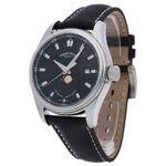 Armand Nicolet Gents-Wristwatch MH2 Date Moon Phase Analog Automatic A640L-NR-P140NR2