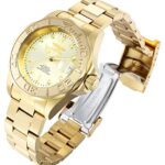 Invicta Men’s Pro Diver Automatic Watch with Gold Tone Stainless Steel Band, Gold (Model: 9010)