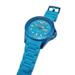 Adee Kaye AK5433 Ladies D’Alluminio’ Day & Date Color Watch – Blue