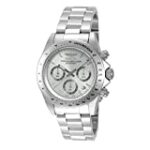 Invicta Men’s 14381 Speedway Chronograph Silver Dial Stainless Steel Watch