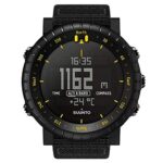 SUUNTO Unisex’s Core Outdoor Watch, Weather,Black Yellow TX, One Size, Core