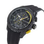 Nautica Men’s NAPNSS302 NST 101 Black Silicone Strap Watch