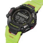 Casio Men’s G-Shock Move GBD-H2000 Series, Multisport (Run, Bike, Swim, Gym Workout), GPS + Heart Rate Watch, Quartz Solar Assisted Watch,Volt Yellow