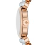 Kate Spade New York Women’s Monroe Pearl Three-Hand Rose Gold-Tone Stainless Steel Watch (Model: KSW1784)