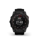 Garmin Fenix 7X Solar Multisport GPS Watch, Slate Grey with Black Band