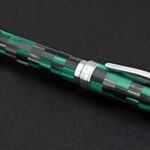 Xezo Urbanite II Retro-Style Serialized Medium Point Ballpoint Pen. In Ocean Teal Color. No Two Alike (Urbanite II Ocean B)