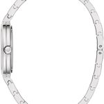 Bulova RhapsodyQuartz Ladies Watch, Stainless Steel Diamond , Silver-Tone (Model: 96P215)