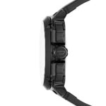 Diesel DZ7448 Black Dial Black Leather Strap BAMF Chronograph Men’s 57mm Watch