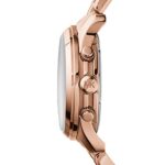 Michael Kors Watch Women’s Rose Gold Plated Stainless Steel Bracelet MK5128