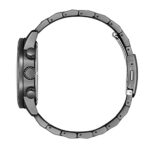 Citizen Men’s Watch Analogue Eco-Drive 32020852, Grey/Black, One Size, Bracelet