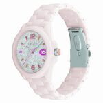 COACH 14503939 Greyson Silver Dust Dial Cream Light Pink Ceramic Bracelet Band Women’s Watch