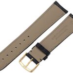 Hadley-Roma Men’s MS2005RA-190 19mm Black Genuine Alligator Leather Watch Strap