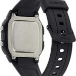 Casio Collection Unisex Digital Watch, Black, Black