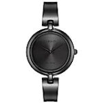 Citizen Eco-Drive Silhouette Bangle Three-Hand Stainless Steel – Black Women’s watch #EM0225-84E