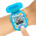 CoComelon JJ’s Learning Smart Watch Toy for Kids with 3 Education-Based Games, Alarm Clock, and Stop Watch, by Just Play