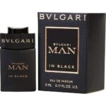 Bvlgari Man In Black Eau de Parfum Mini Splash .17 Fl Oz