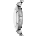 DKNY Women’s Stanhope Quartz Stainless Steel Three-Hand Dress Watch, Color: Silver (Model: NY2963)