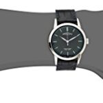 Armand Nicolet Men’s 9670A-BU-P670BU1 L10 Limited Edition Stainless Steel Watch With Black Alligator-Leather Strap