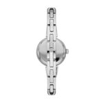 DKNY Women’s Crosswalk Quartz Watch with Stainless Steel Strap, Silver, 10 (Model: NY2852)