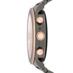 Fossil Women’s Gen 6 42mm Stainless Steel Touchscreen Smart Watch, Color: Rose Gold, Gunmetal (Model: FTW6078V)