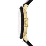 kate spade new york Women’s Park Quartz Watch with Silicone Strap, Black, 12 (Model: KSW1731)