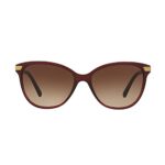 BURBERRY BE 4216 301413 Bordeaux Plastic Cat-eye Sunglasses Brown Gradient Lens