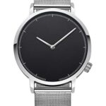 Bokeley Big Watches! Womens Watch, Fashion Classic Gold Geneva Quartz Stainless Steel Wrist Watch (C)