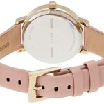 DKNY Women’s NY2739 The Modernist Analog Display Quartz Pink Watch, Gold/Pink/White
