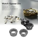 4Pcs Watch Opener Die Watch Case Back Cover Opener Die, Watch Back Case Remover Tool, Watch Back Remover Openers for Watch Making and Repair for 40, 44, 45, and 47mm Watch Cover