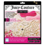 Make It Real – Juicy Couture Sweet Suede Bracelets. DIY Bracelet Making Kit for Girls. Design and Create Girls Bracelets with Suede Cord, Beads, Gold Chains and Juicy Couture Charms