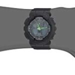 Casio Men’s G-Shock Quartz Sport Watch with Resin Strap, Black, 29.4 (Model: GA-100C-1A3CR)