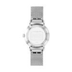 COACH 14503858 Perry Silver/Rose Gold Tone Logo Dial Stainless Steel Silver Mesh Band Women’s Watch