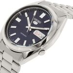 Seiko Men’s SNXS77 Seiko 5 Automatic Blue Dial Stainless-Steel Bracelet Watch