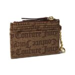 Juicy Couture Glam Card Case Chestnut Chino One Size