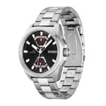 HUGO #Expose Men’s Multifunction Stainless Steel and Link Bracelet Watch, Color:Silver (Model: 1530242)