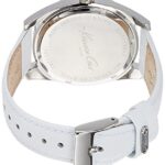 Kenneth Cole New York Women’s 10021282 Dress Sport Analog Display Japanese Quartz White Watch