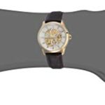 Bulova Men’s Classic Sutton Automatic Skeleton Dial Brown Leather Strap Watch | 43mm | 97A138