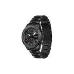 BOSS Men’s Quartz Watch with Stainless Steel Strap, Black, 22 (Model: 1513854)