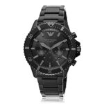 Emporio Armani Emporio Armani Chronograph Black Stainless Steel Watch (Model: AR11363)