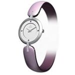 Obaku Harmony Womens Watch – Purple Band / White Face – V106LCCRQS-044