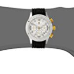 Charles-Hubert, Paris Men’s 3979-A Premium Collection Analog Display Japanese Quartz Black Watch