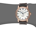 Charles-Hubert, Paris Men’s 3961-RG Premium Collection Analog Display Japanese Quartz Brown Watch
