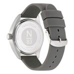 Nautica N83 Men’s N83 Finn World Gray Silicone Strap Watch (Model: NAPFWF202)