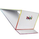Tabletop Magnetic Easel & Whiteboard (2 Sides) Includes: 4 Dry Erase Markers. Drawing Art White Board Educational Kids Toy