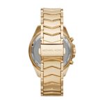 Michael Kors Women’s Whitney Quartz Watch with Stainless Steel Strap, Gold, 20 (Model: MK6729)