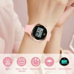 L LAVAREDO Watches for Women 3ATM Waterproof Outdoor Digital Sport Watches Stopwatch Wrist Watch with Alarm Clock, Gifts for Women/Girls