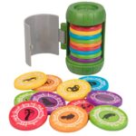 Wild Kratts Chris Kratt Creature Power Disc Holder Set – Officially Licensed Figure Toy for Pretend Play – Includes 15 Exclusive Discs – Great Gift for Kids