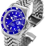 Invicta Men’s Pro Diver Automatic Watch with Stainless Steel Strap, Silver, 22 (Model: 29179)