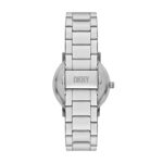 DKNY Watch for Women Soho, Three Hand Movement, 34 mm Silver Alloy Case with a Stainless Steel Strap, NY6636, Silver, NY6636-AMZUK